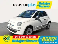 Usado Fiat 500 Lounge 69 CV (50 kW) 2013 Blanco Utilitario