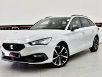 Usado Seat Leon ST FR 150 CV (110 kW) 2021 Blanco Familiar