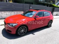 Usado BMW 120 184 CV (135 kW) 2012 Rojo Utilitario