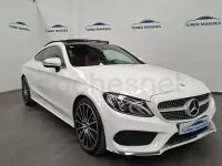 Usado Mercedes C220 170 CV (125 kW) 2017 Blanco Coupe