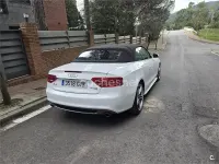 Usado Audi A5 Cabriolet S-Line 240 CV (176 kW) 2010 Blanco Descapotable