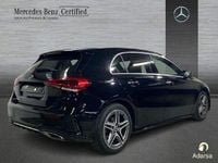 Usado Mercedes A200 AMG line 150 CV (110 kW) 2022 Negro noche Berlina