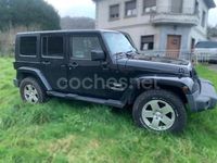Usado Jeep Wrangler Unlimited Sahara 284 CV (208 kW) 2010 Negro SUV