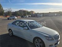 Usado Mercedes C180 156 CV (114 kW) 2009 Blanco Berlina