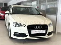 Usado Audi A3 S-Line 110 CV (80 kW) 2014 Blanco Berlina