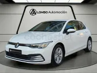 Usado VW Golf VIII Life 110 CV (80 kW) 2021 Blanco Berlina