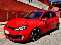 Usado VW Golf VI GTI 210 CV (154 kW) 2010 Rojo Berlina