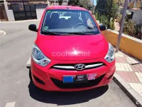 Usado Hyundai i10 Classic 69 CV (50 kW) 2013 Rojo Utilitario