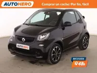 Usado Smart ForTwo Cabrio Basis 71 CV (52 kW) 2016 Negro Descapotable