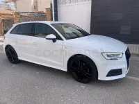 Usado Audi A3 S-Line 116 CV (85 kW) 2018 Blanco Berlina