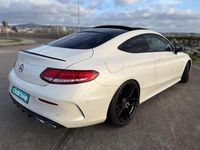 Occasion Mercedes C250 AMG line 204 PK (150 kW) 2016 Wit Coupé