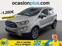 Usado Ford Ecosport Titanium 125 CV (91 kW) 2019 Plateado SUV
