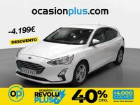 Usado Ford Focus Trend+ 125 CV (91 kW) 2019 Blanco Berlina