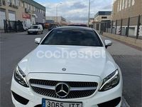 Usado Mercedes C250 AMG line 204 CV (150 kW) 2016 Blanco Coupe