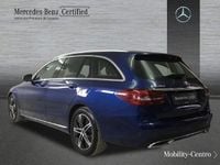 Usado Mercedes C220 AMG line 194 CV (142 kW) 2020 Azul brillante Familiar
