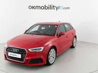 Usado Audi A3 150 CV (110 kW) 2019 Rojo Berlina