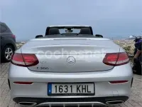 Usado Mercedes C300 245 CV (180 kW) 2018 Gris / plata Descapotable