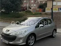 Usado Peugeot 308 Premium 136 CV (100 kW) 2009 Gris / plata Berlina