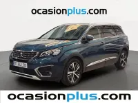 Usado Peugeot 5008 Allure 130 CV (95 kW) 2019 Azul SUV