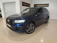 Usado Audi Q7 S-Line 272 CV (200 kW) 2018 Azul SUV