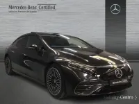Usado Mercedes EQS450+ AMG line 264 kW (360 CV) 2023 Verde olivo mate Berlina