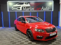 Usado Skoda Octavia RS 184 CV (135 kW) 2014 Rojo Familiar