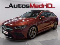 Usado Mercedes CLA200 Shooting Brake 150 CV (110 kW) 2021 Rojo Familiar
