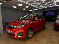 Usado Peugeot 108 82 CV (60 kW) 2017 Rojo Utilitario