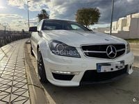 Usado Mercedes C63 AMG AMG 457 CV (336 kW) 2011 Blanco Coupe