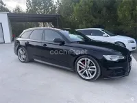 Usado Audi A6 S-Line 272 CV (200 kW) 2016 Negro Familiar