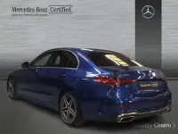 Usado Mercedes C200 207 CV (152 kW) 2022 Azul Berlina