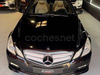 Usado Mercedes E350 Avantgarde 292 CV (214 kW) 2010 Negro Descapotable