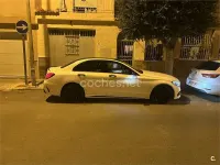 Usado Mercedes C220 AMG line 170 CV (125 kW) 2016 Blanco Familiar
