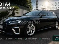 Usado Audi A4 S-Line 163 CV (119 kW) 2021 Negro Familiar