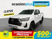 Usado Toyota HiLux 150 CV (110 kW) 2024 Blanco Pickup/Camioneta