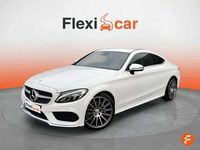 Usado Mercedes C220 170 CV (125 kW) 2017 Blanco Coupe