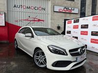 Usado Mercedes A200 AMG line 136 CV (100 kW) 2016 Blanco Berlina