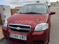 Usado Chevrolet Aveo LS 84 CV (61 kW) 2010 Rojo Berlina