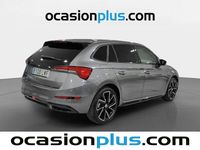 Usado Skoda Scala Monte Carlo 150 CV (110 kW) 2022 Gris Utilitario