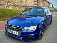 Usado Audi S3 Premium 300 CV (220 kW) 2014 Azul Berlina