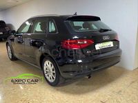 Usado Audi A3 110 CV (80 kW) 2016 Negro Berlina