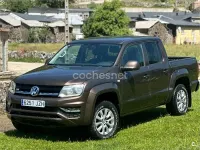 Usado VW Amarok Highline 204 CV (150 kW) 2017 Granate Pickup/Camioneta
