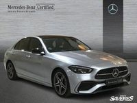 Usado Mercedes C220 AMG line 200 CV (147 kW) 2025 Plata hightech