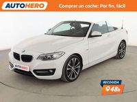 Usado BMW 220 Sport Line 190 CV (139 kW) 2017 Blanco Descapotable