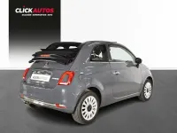 Usado Fiat 500C Dolcevita 70 CV (51 kW) 2022 Gris / plata Descapotable