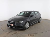 Usado Audi A3 S-Line 116 CV (85 kW) 2018 Gris Utilitario