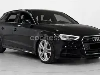 Usado Audi A3 S-Line 115 CV (84 kW) 2018 Negro Berlina