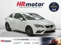 Usado Seat Leon SC FR 125 CV (91 kW) 2018 Blanco Utilitario