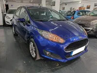 Usado Ford Fiesta Trend 82 CV (60 kW) 2017 Azul Utilitario