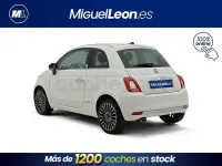 Usado Fiat 500 Mirror 69 CV (50 kW) 2018 Blanco Berlina